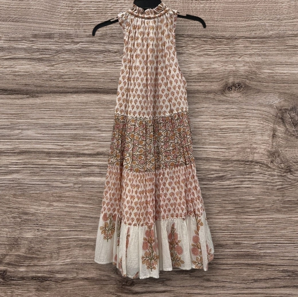 New Ro's Garden - Sofia Floral Cover up Tunic Dress 🌻 Small - Picture 3 of 5